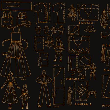 RB Costumes Black-Costume Maker's Act-JWF