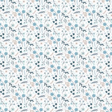 RB Winter Magic Floral White