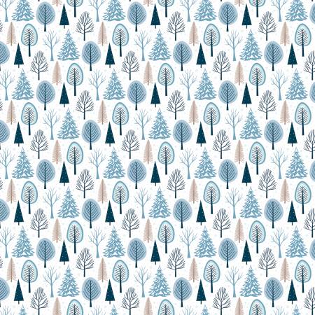 RB Winter Magic Trees White