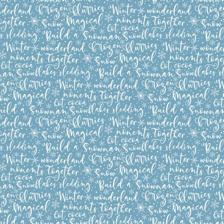 RB Winter Magic Winter Words Blue