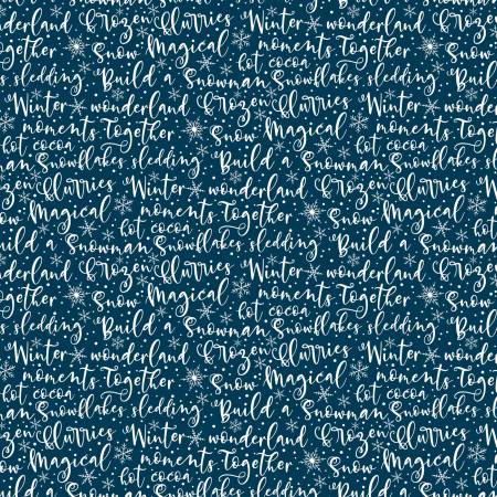 RB Winter Magic Winter Words Navy