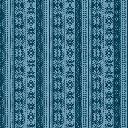 RB Winter Magic Sweater Stripe Navy