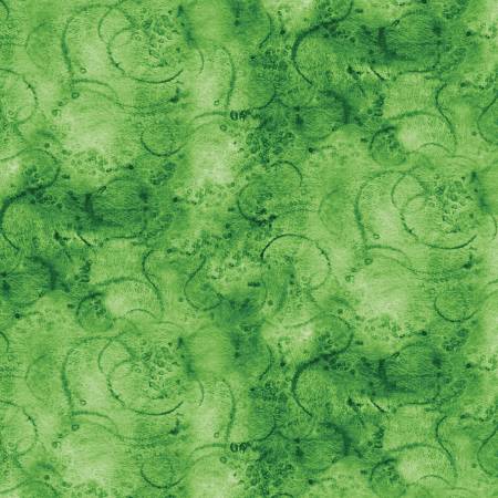 RB Painters Swirl In Color Med green