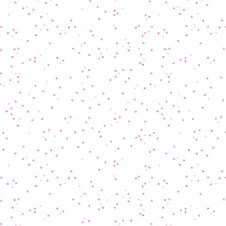 RB Blossoms On White In Color All The Pink