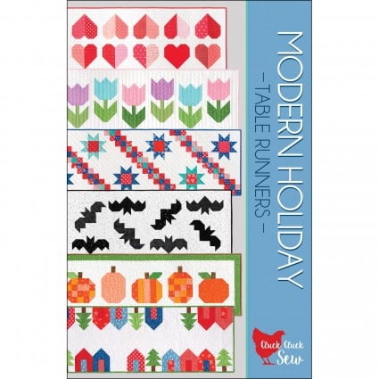 EE Modern Holiday Table Runners Pattern