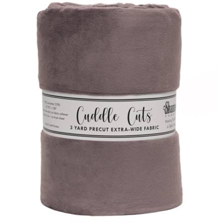 SF Charcoal 3 Yard 110in Cuddle Cut