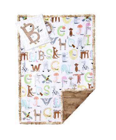 SF Abc'S Read To Me Cuddle Kit 28Inx40In & Finished Book 9Inx9In