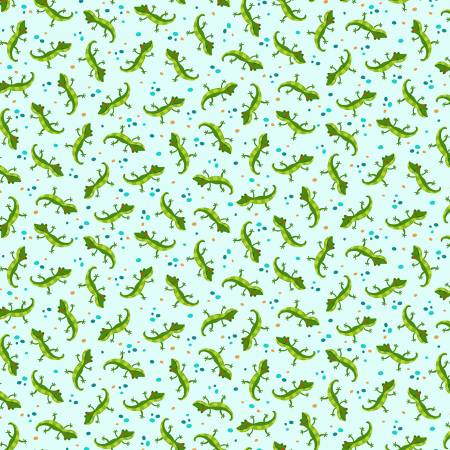 MM Dancing Lizards Aqua