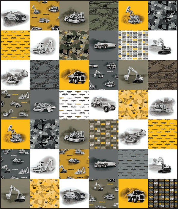 Caterpillar Panel Quilt