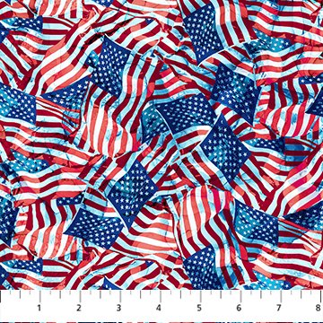 NC Patriot Multi Flags