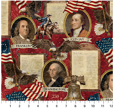 NC America 250 Red Multi DP28368-24