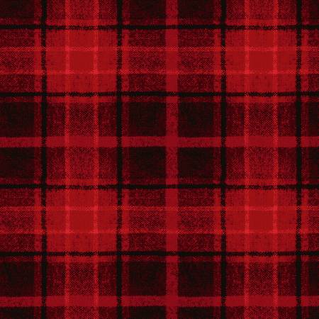 MY Red Big Plaid Flannel