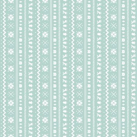 RB Flannel Northern Lights Fair Isle Glacier