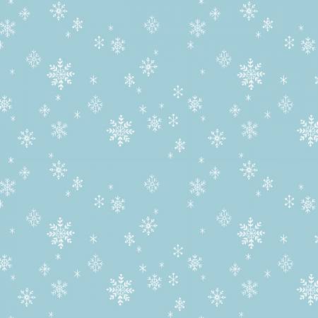 RB Flannel Northern Lights Let It Snow Sky