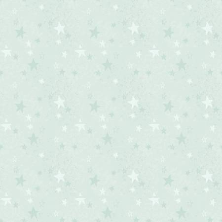 RB Flannel Safari Stargazing Girl Stars Mint