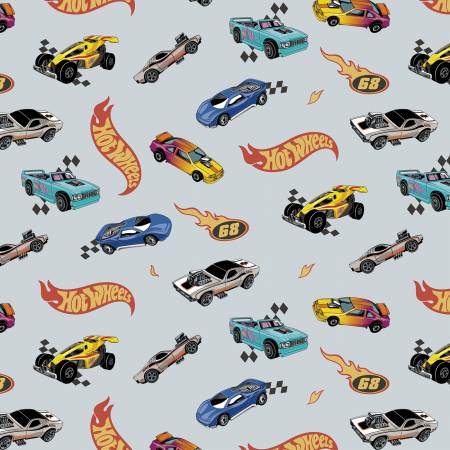RB Flannel Hot Wheels Made to Race Gray