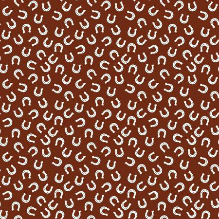 RB Flannel Lil Buckaroos Horseshoes Brown