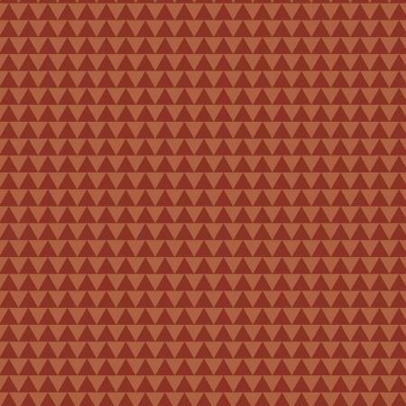 RB Flannel Into the Woods Triangles Rust