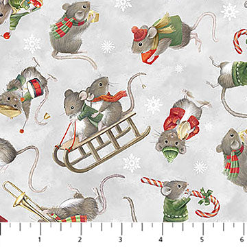 NC Mouse Toss Gray Multi