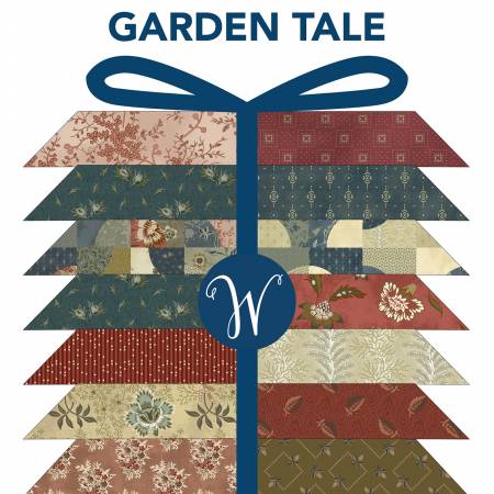 WD Fat Quarter Bundle Garden Tale