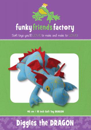 FFF Diggles The Dragon Pattern