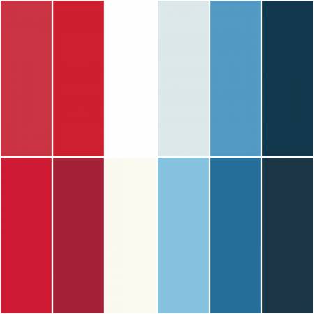 RB Confetti Cotton Patriotic Fat Quarter Bundle
