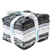 RB Batiks Achromatic Dance Fat Quarter Bundle, 21pcs