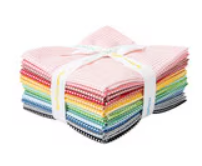 RB Micro Gingham Fat Quarter Bundle, 13pcs