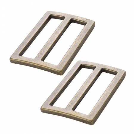 byAnnie Slider Widemouth 1-1/2in Antique Brass Set of Two