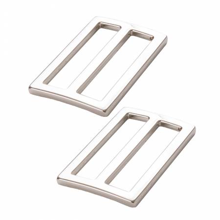byAnnie Slider Widemouth 1-1/2in Nickel Set of Two