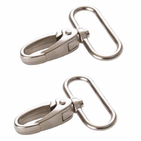 byAnnie Swivel Hook 1-1/2in Nickel Set of Two