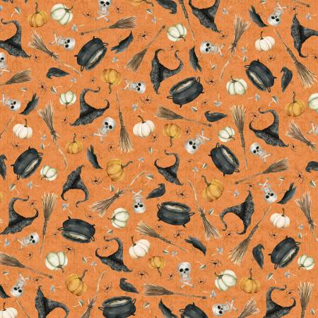 PB Small Halloween Toss-Orange-Hocus Pocus