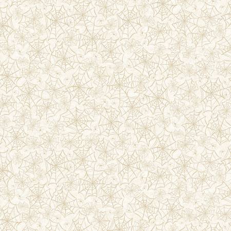 PB Allover Webs-Cream-Hocus Pocus