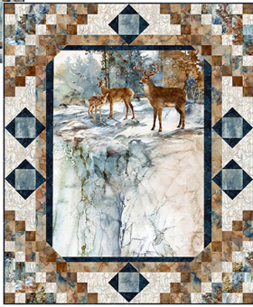 Highland Steps Quilt Kit-Wall