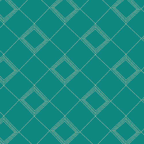 AGF Tartan Teal 56307