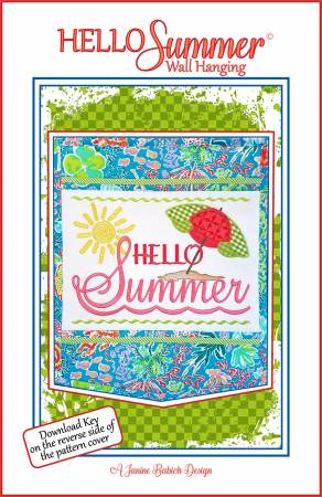 Hello Summer Wall Hanging-Janine Babich