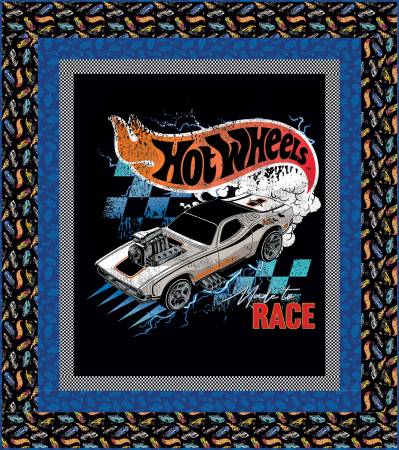 RB Hot Wheels Made to Race Panel Quilt Boxed Kit