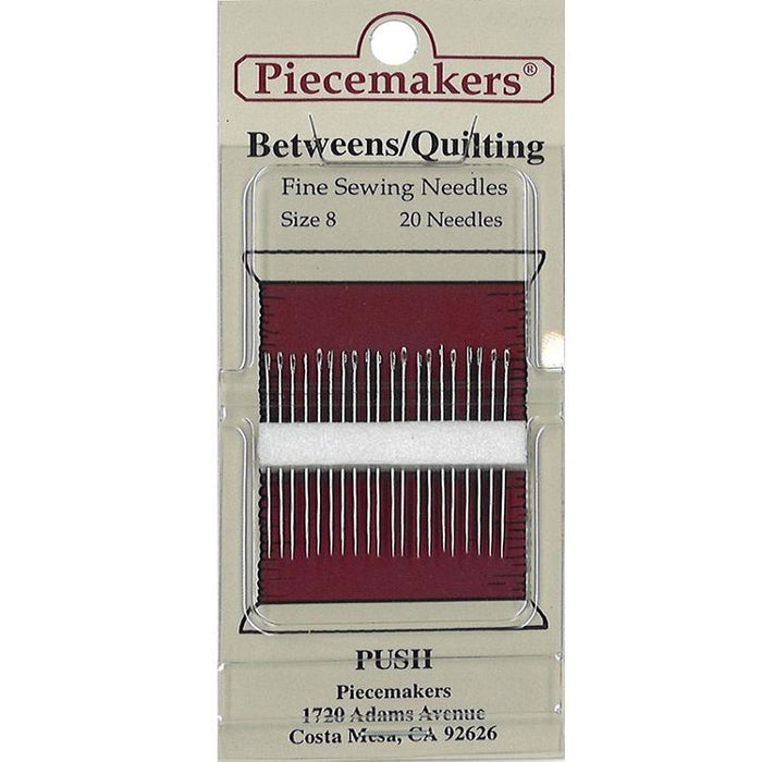 Betweens Needles Sz 8 12B8 Piecemakers#12