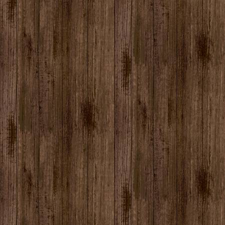 PB Lodge Life Wooden Plank Stripe Brown