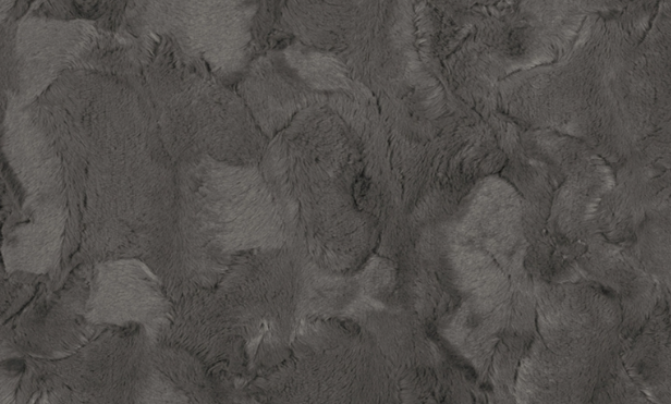 SF Charcoal Luxe Cuddle Hide Embossed