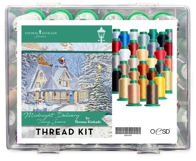 Midnight Delivery Thread Kit