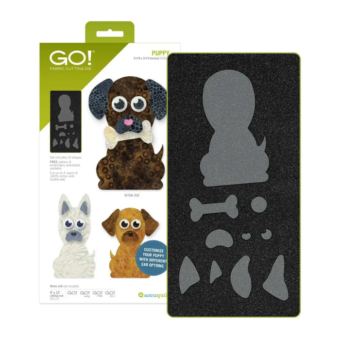 Accuquilt GO! Puppy Die