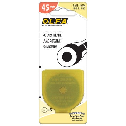 45mm Rotary Blades-5 ct