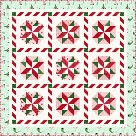 Peppermint Twirl Quilt Pattern