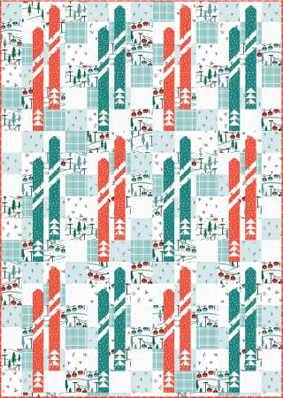 Skis Pattern by Frannie B Quilt Company