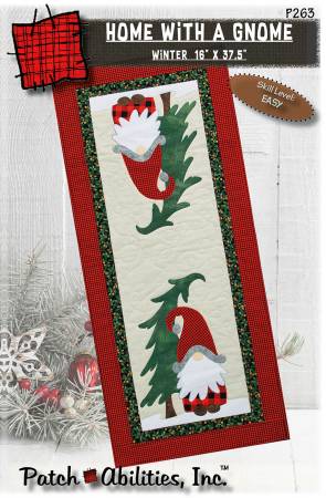Patch Abilities Home With a Gnome-Winter Table Runner