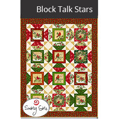 Block Talk Stars Quilt Pattern