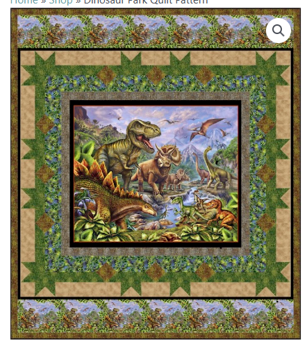 QT Dinosaur Park Quilt Pattern