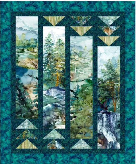 Ingots Quilting Pattern-Cedarcrest Falls