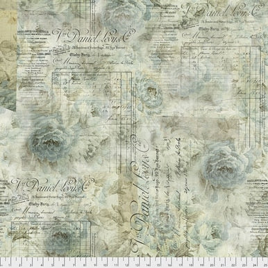 FS Foundations Receipt Aqua Tim Holtz PWTH102